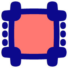 Color Registration Icon from Plump Pop Set