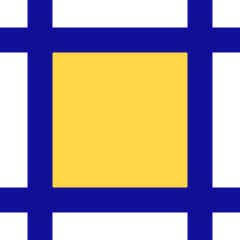 Crop Marks Icon from Sharp Pop Set