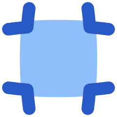Crop Marks Icon from Flex Flat Set