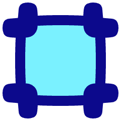 Crop Marks Icon from Plump Pop Set