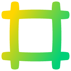 Crop Marks Icon from Plump Gradient Set