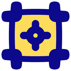 Registration Marks Icon from Plump Pop Set