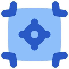 Registration Marks Icon from Flex Flat Set