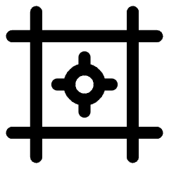 Registration Marks Icon from Core Line Set