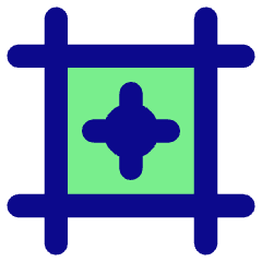 Registration Marks Icon from Core Pop Set