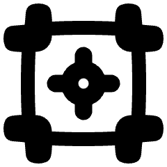 Registration Marks Icon from Plump Remix Set