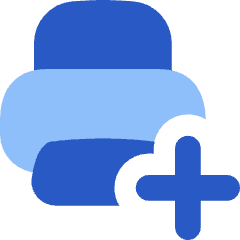 Print Add Printer Icon from Flex Flat Set