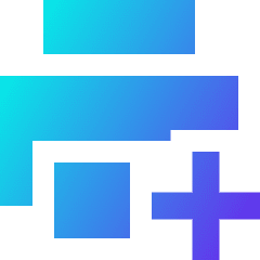 Print Add Printer Icon from Sharp Gradient Set