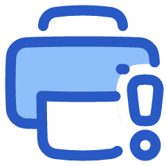 Print Error Icon from Plump Duo Set