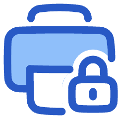Print Lock Icon from Plump Duo Set
