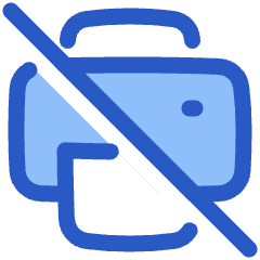 Print Off Disabled Icon from Plump Duo Set