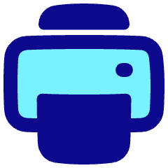 Print Printer Solo Icon from Plump Pop Set