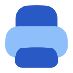 Print Printer Solo Icon from Flex Flat Set