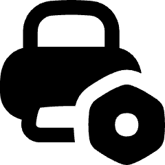 Printer Maintenance Nut Icon from Flex Remix Set