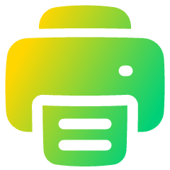 Printer Icon from Plump Gradient Set