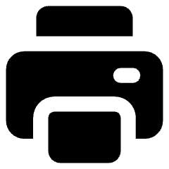 Printer Icon from Core Solid Set