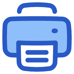 Printer Icon from Plump Duo Set
