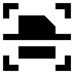 Scan Document Icon from Sharp Solid Set