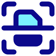 Scan Document Icon from Core Pop Set