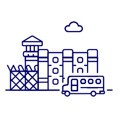 Prison Illustration from UX Line Set