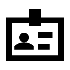 Badge Icon from Sharp Line - Streamline Material Set