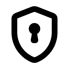 Encrypted Icon from Rounded Line - Streamline Material Set