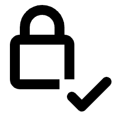 Encryption Active Icon from Rounded Line - Streamline Material Set