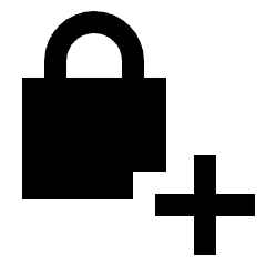 Enhanced Encryption Alt Fill Icon from Sharp Fill - Material Pro Set