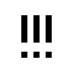 Exclamation High Alert Fill Icon from Outlined Fill - Streamline Material Set