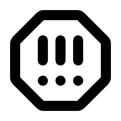 Report High Icon from Rounded Line - Streamline Material Set