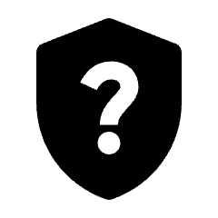 Shield Privacy Help Fill Icon from Outlined Fill - Material Pro Set