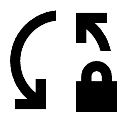 Sync Lock Fill Icon from Sharp Fill - Material Pro Set