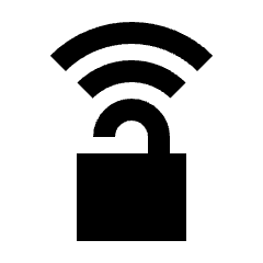 Wifi Password Off Alt Fill Icon from Sharp Fill - Material Pro Set