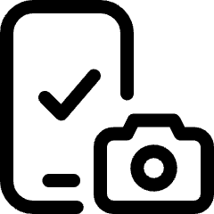 Technology Camera Access Smartphone Icon from Ultimate Regular Set