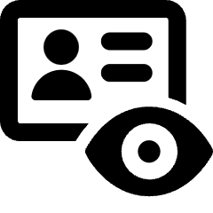 Technology Contact Access View Icon from Ultimate Bold Set