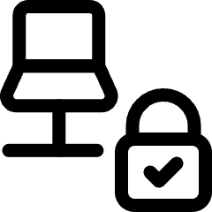 Technology Network Privacy Access Lock 1 Icon from Ultimate Regular Set