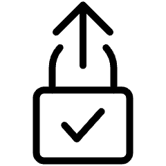 Technology Network Privacy Access Share Lock 4 Icon from Ultimate Light Set