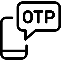 Technology Otp Key Smartphone Icon from Ultimate Light Set
