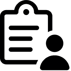 Technology Privacy Consent Profile Information Icon from Ultimate Bold Set