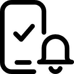 Technology Privacy Notification Access Bell Icon from Ultimate Regular Set