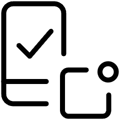 Technology Privacy Notification Access Pill Icon from Ultimate Light Set