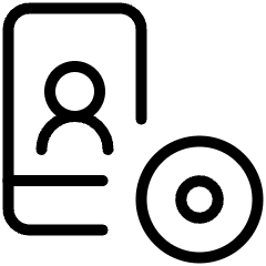 Technology Privacy Photo Access Selfie Record Icon from Ultimate Light Set