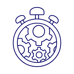 Clock Schedule Illustration from UX Line Set