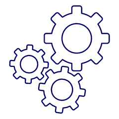 Setting Cogs Illustration from UX Line Set
