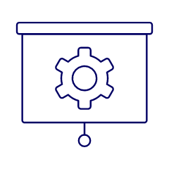 Setting Projector Illustration from UX Line Set