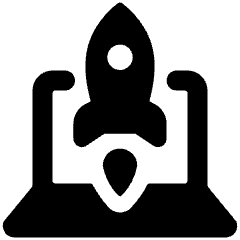 Laptop Launch Icon from Ultimate Bold Set