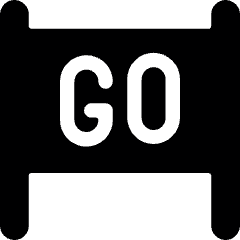 Launch Go Icon from Ultimate Bold Set