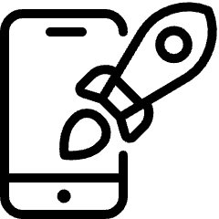 Mobile Launch Icon from Ultimate Light Set