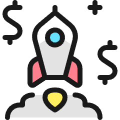 Startup Launch Icon from Ultimate Colors Set