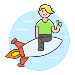 Startup People 1 Illustration from UX Colors Set